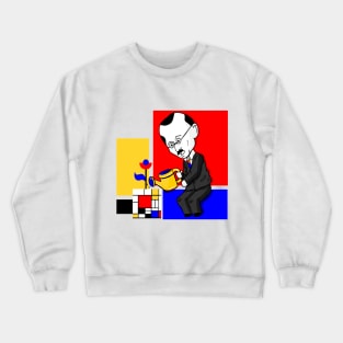 The Mondrian Flower Crewneck Sweatshirt